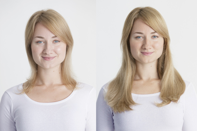 before-after-estelles-secret-clip-in-hair-extensions