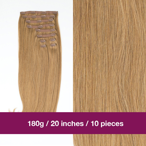 Caramel Blonde 27 Estelles Secret Strawberry Blonde 20 Inch Long Clip In Hair Extensions