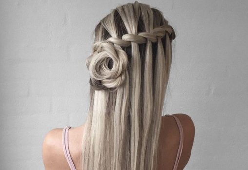 Lace Rose Bun